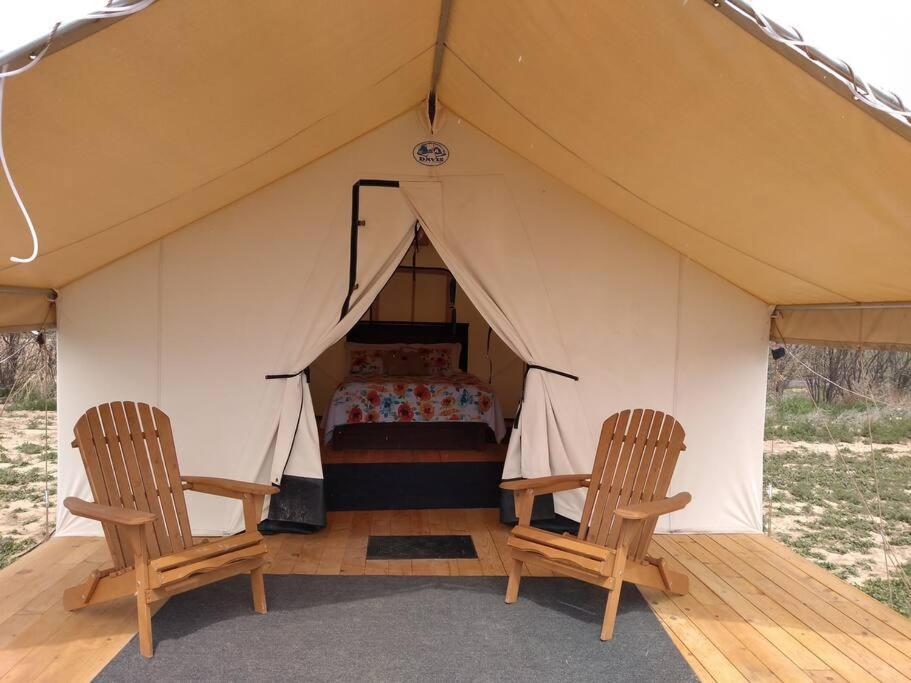 Cozy Glamp Tents At Wildland Gardens Joseph