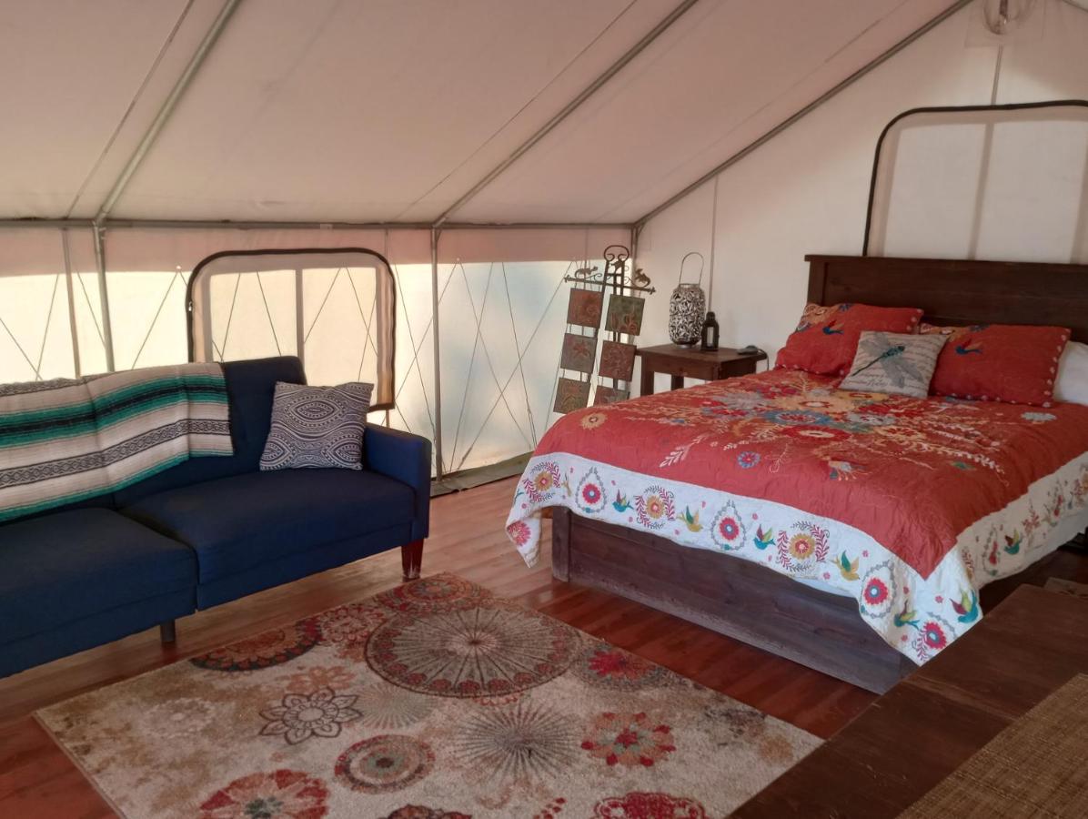 Cozy Glamp Tents At Wildland Gardens Luxury tent